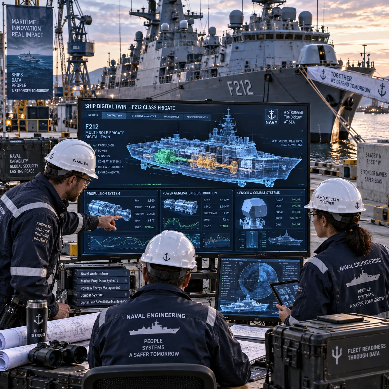 Digital Twin Technology for Ship System Simulation and Testing